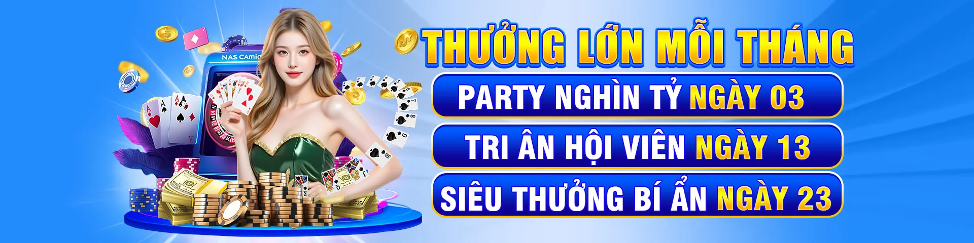 Hình ảnh chính về các khuyến mãi mới nhất của BCGAME