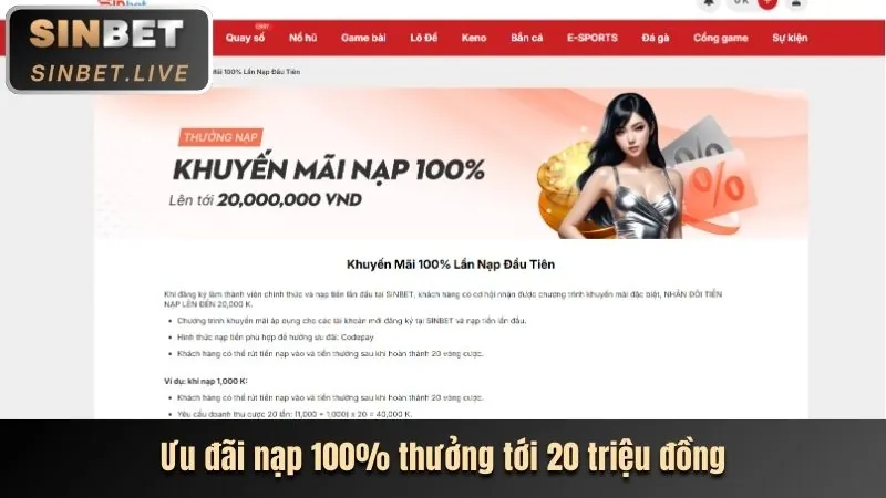 Ưu đãi nạp tiền hàng ngày BCGAME